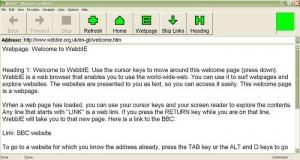 webbIE screenshot