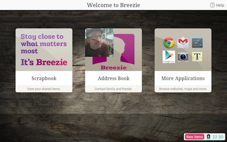 Breezie start page - Welcome to Breezie